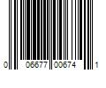 Barcode Image for UPC code 006677006741