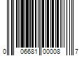 Barcode Image for UPC code 006681000087