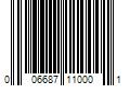 Barcode Image for UPC code 006687110001