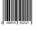 Barcode Image for UPC code 00669165020225