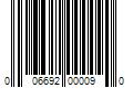 Barcode Image for UPC code 006692000090