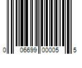 Barcode Image for UPC code 006699000055