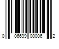 Barcode Image for UPC code 006699000062