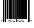 Barcode Image for UPC code 006700000005