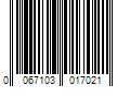 Barcode Image for UPC code 0067103017021