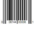 Barcode Image for UPC code 006744000061