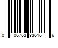 Barcode Image for UPC code 006753836156