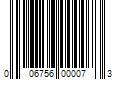 Barcode Image for UPC code 006756000073