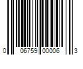 Barcode Image for UPC code 006759000063