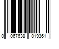 Barcode Image for UPC code 0067638019361