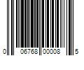 Barcode Image for UPC code 006768000085