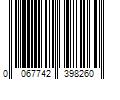 Barcode Image for UPC code 0067742398260