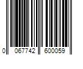 Barcode Image for UPC code 0067742600059