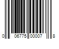 Barcode Image for UPC code 006775000078