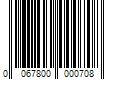 Barcode Image for UPC code 0067800000708