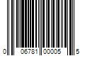 Barcode Image for UPC code 006781000055