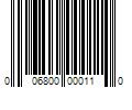 Barcode Image for UPC code 006800000110