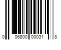 Barcode Image for UPC code 006800000318