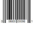 Barcode Image for UPC code 006800000981