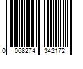 Barcode Image for UPC code 0068274342172