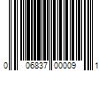 Barcode Image for UPC code 006837000091