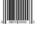 Barcode Image for UPC code 006870000003