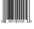 Barcode Image for UPC code 006872000056