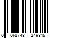 Barcode Image for UPC code 0068748249815