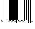 Barcode Image for UPC code 006888000064