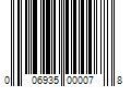 Barcode Image for UPC code 006935000078