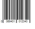 Barcode Image for UPC code 0069401012340