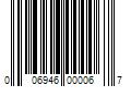 Barcode Image for UPC code 006946000067