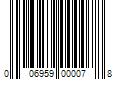 Barcode Image for UPC code 006959000078