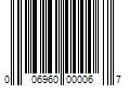 Barcode Image for UPC code 006960000067