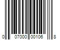 Barcode Image for UPC code 007000001068