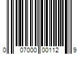 Barcode Image for UPC code 007000001129