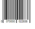 Barcode Image for UPC code 0070000022838