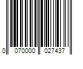 Barcode Image for UPC code 0070000027437