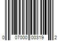 Barcode Image for UPC code 007000003192