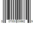 Barcode Image for UPC code 007000006629