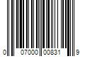 Barcode Image for UPC code 007000008319