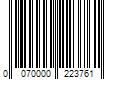 Barcode Image for UPC code 0070000223761