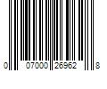 Barcode Image for UPC code 007000269628