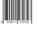 Barcode Image for UPC code 0070011270723