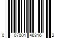 Barcode Image for UPC code 007001463162