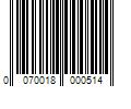 Barcode Image for UPC code 0070018000514