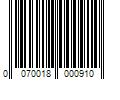 Barcode Image for UPC code 0070018000910