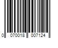 Barcode Image for UPC code 0070018007124