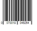 Barcode Image for UPC code 0070018049254