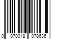 Barcode Image for UPC code 0070018078636